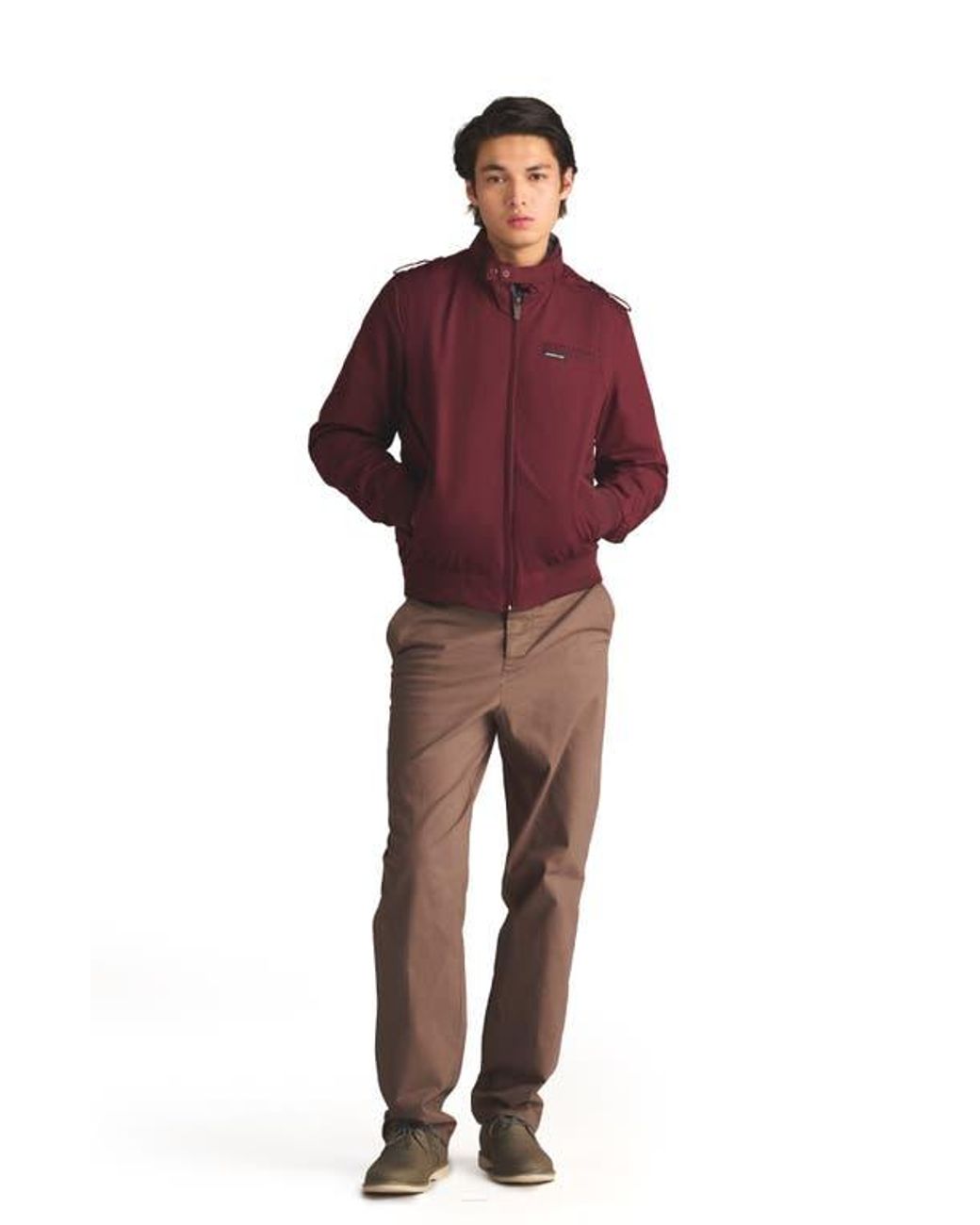 Members Only Classic Iconic Racer Jacket in Red for Men | Lyst