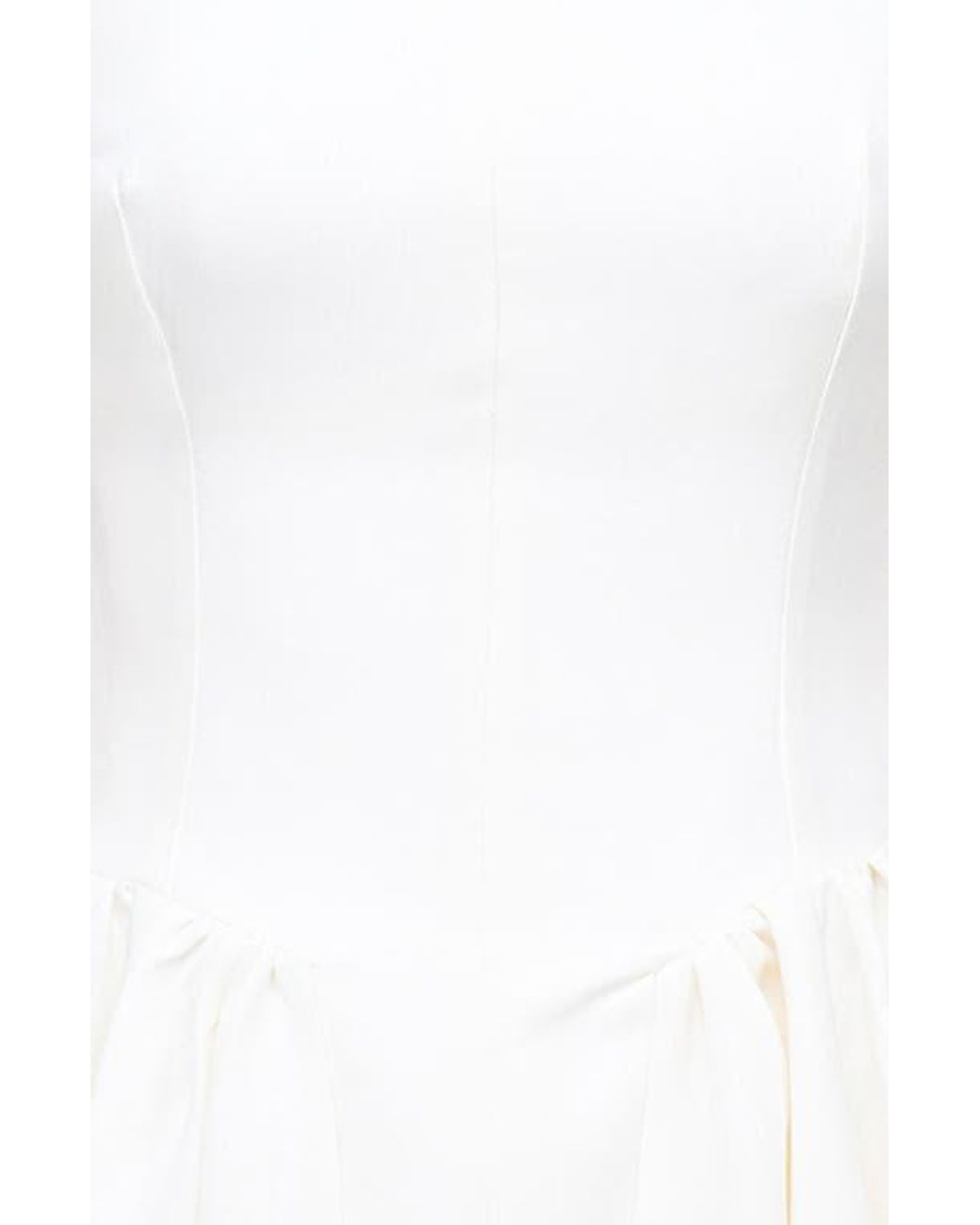 House Of Cb Debutante Backless Midi Dress in White | Lyst