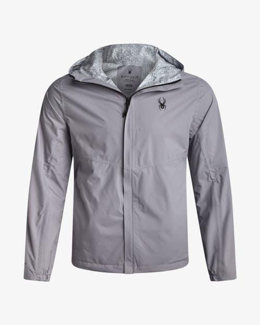 Spyder Blue Cloudy Day Rain Jacket for men