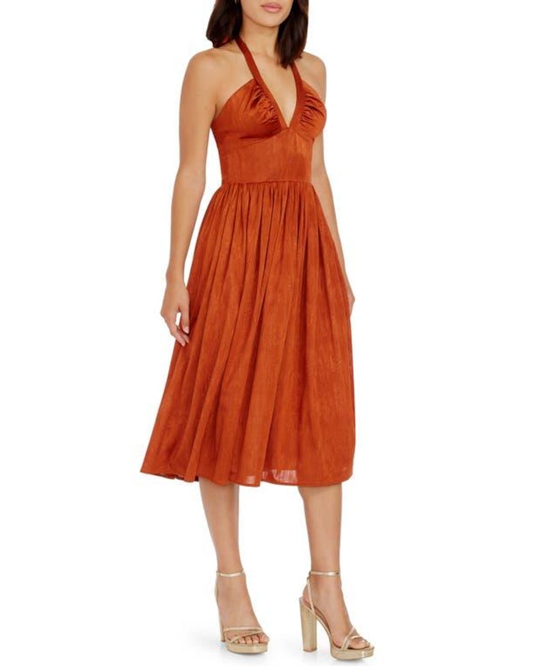 open lace back dress Shop Elegant Orange Blazer Dress