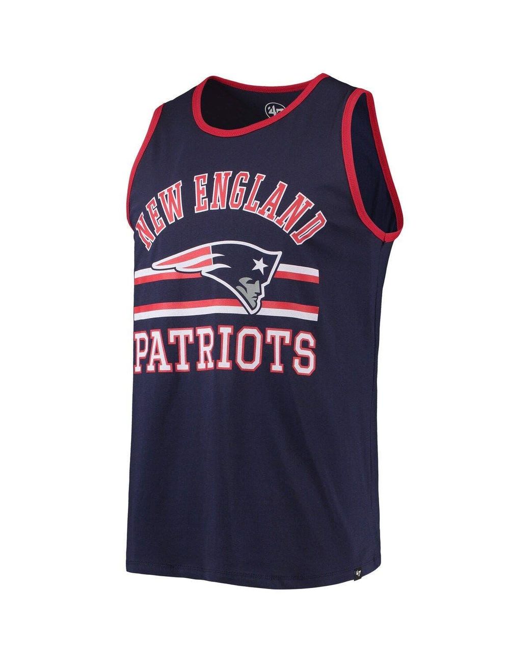 New England Patriots '47 Gridiron Lace-Up Pullover Hoodie