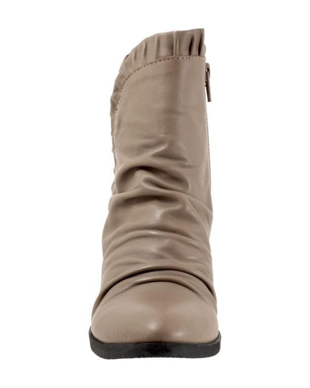 BUENO Brown Connie Slouch Bootie