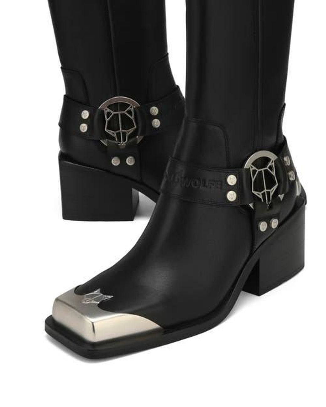 Naked Wolfe Knight Cow Leather Boots Naked Wolfe Knight Cow Leather Boot in Black for Men | Lyst main image 2