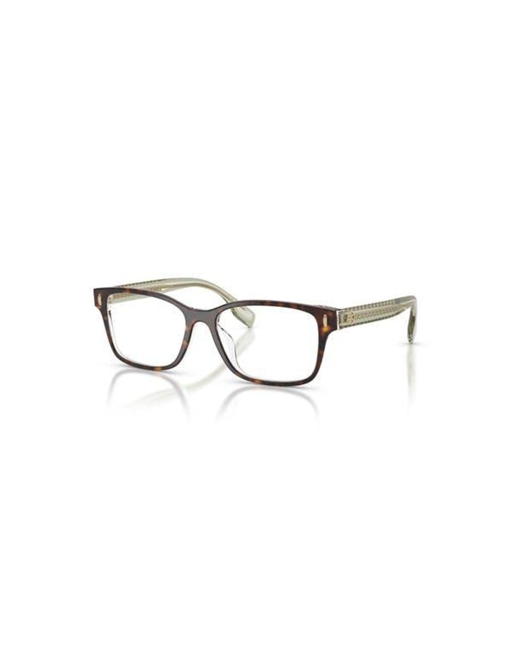 Tory Burch Multicolor Rectangle Eyeglasses