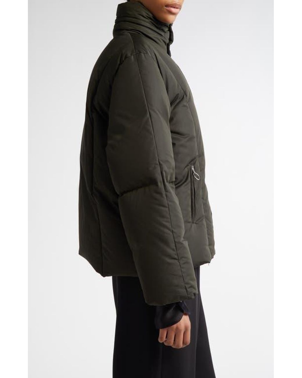Setchu Green Down Puffer Jacket