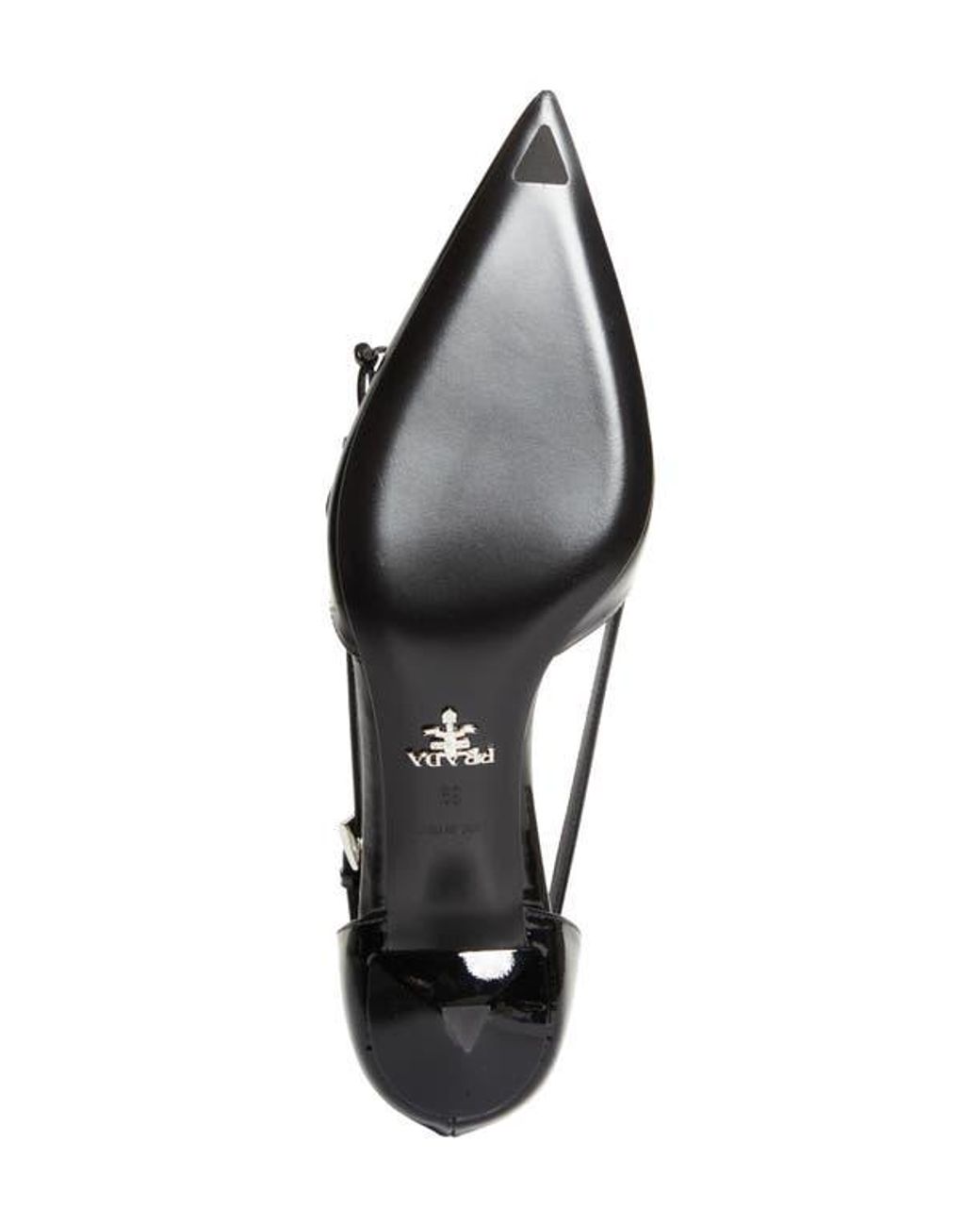 Prada Black Pointed Toe Pump