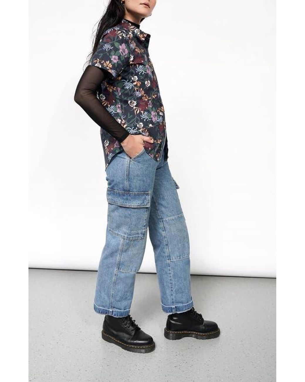 WILDFANG Blue The Essential Button Up