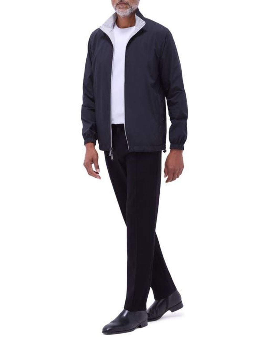 Bugatchi Blue Reversible Jacket for men