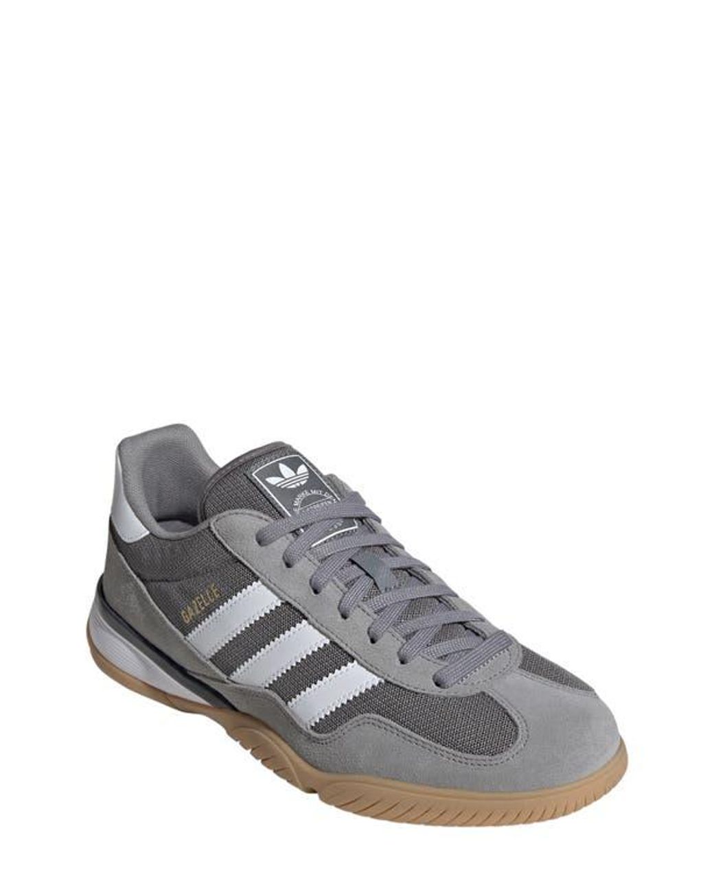 adidas gazelle silver green womens adidas Gazelle Shoes - Kids - Grey Three / Cloud White / Gold
