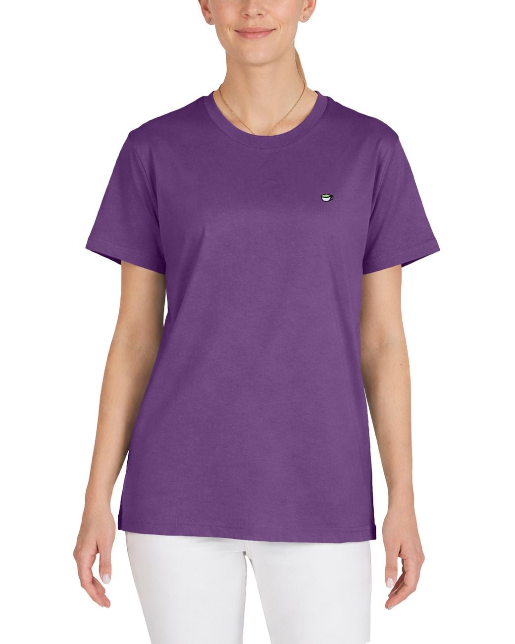 Alix Purple Lil Matcha Jersey Tee