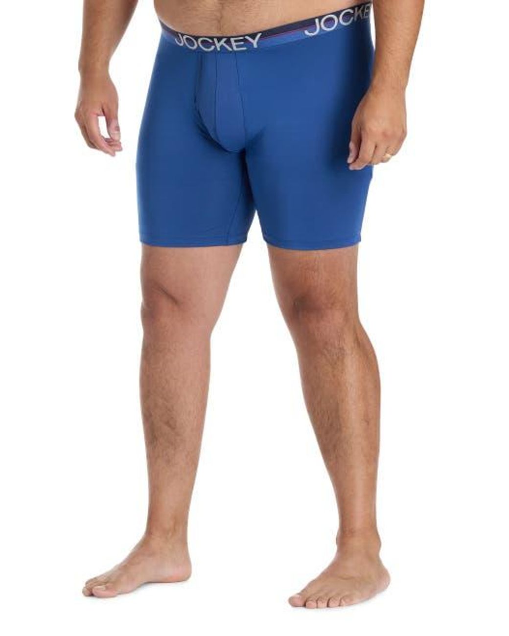 Jockey Big & Tall 2-Pk Infinite Cool Boxer Briefs V2 in Blue for Men | Lyst
