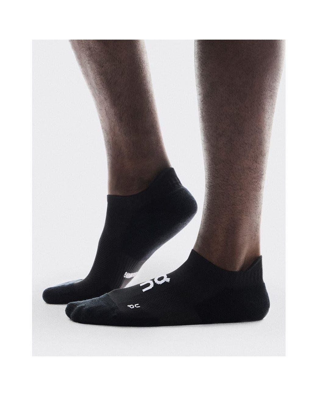 On Shoes Brown Core Low 2-Pack Run Socks