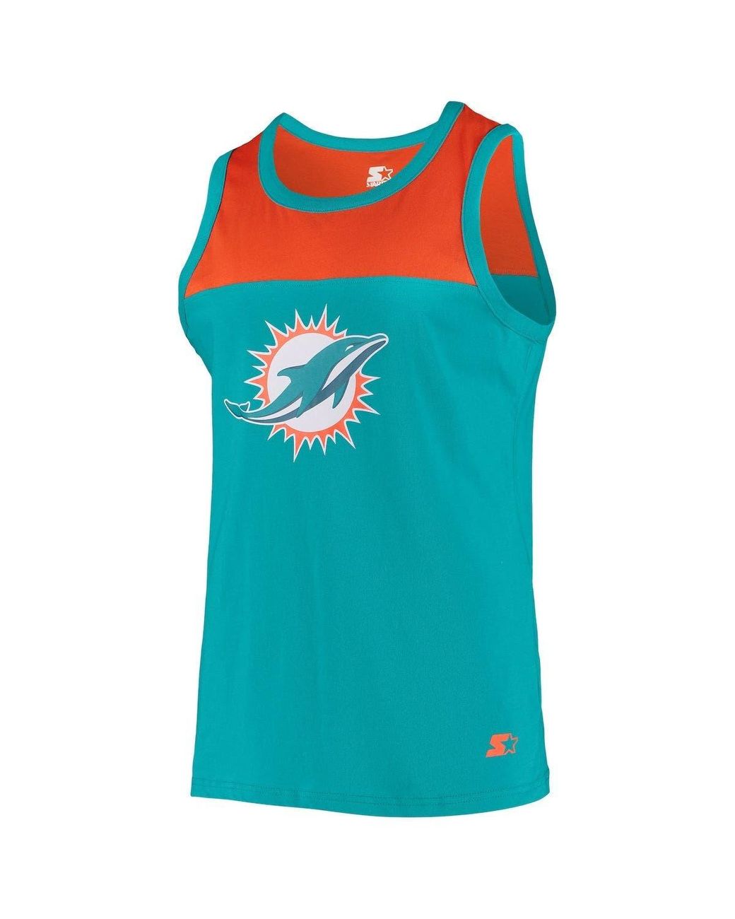 Men's Miami Dolphins Starter Aqua Throwback Fan Favorite Shorts