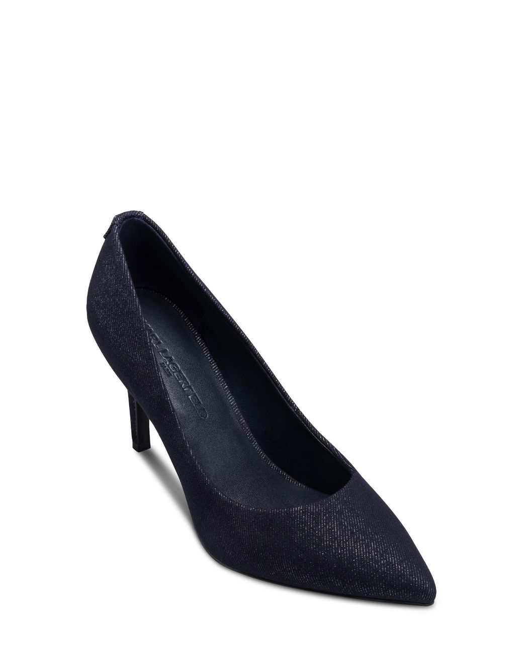 Karl Lagerfeld Blue Royale Sequin Pump
