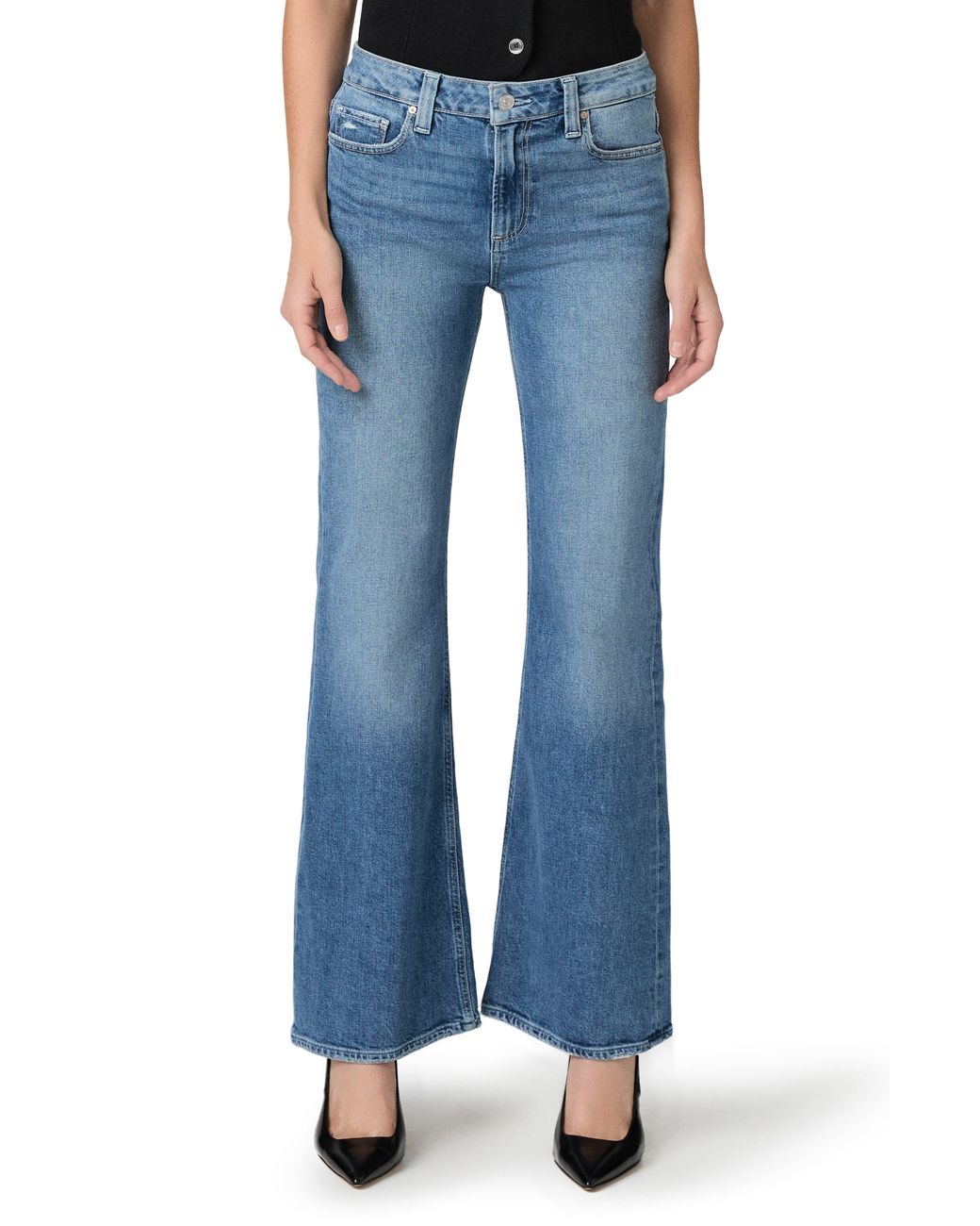 PAIGE Blue Sofia Flare Jeans