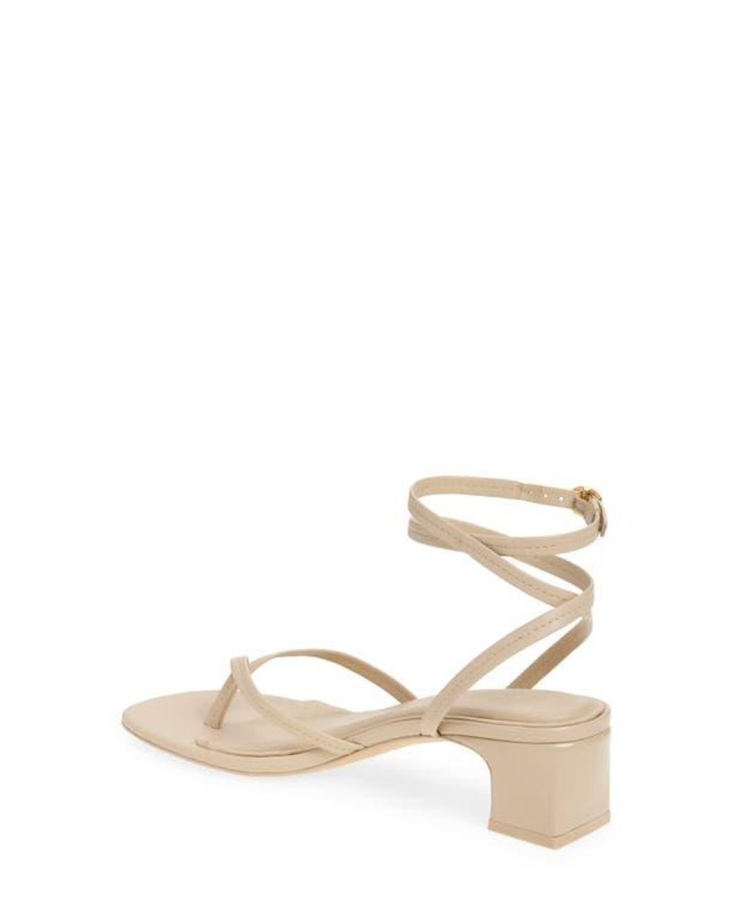 Rag & Bone Natural Gemma Ankle Strap Sandal