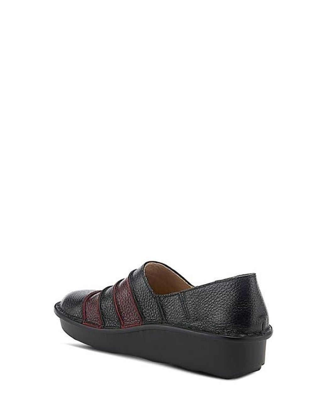 Spring Step Gray Firefly Wedge Loafer