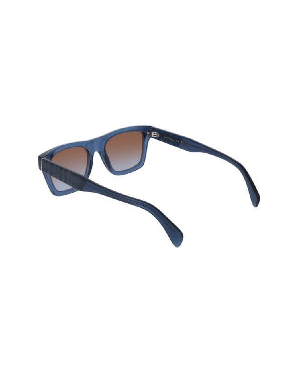 Paul Smith Blue Morrel 54Mm Gradient Rectangular Sunglasses for men