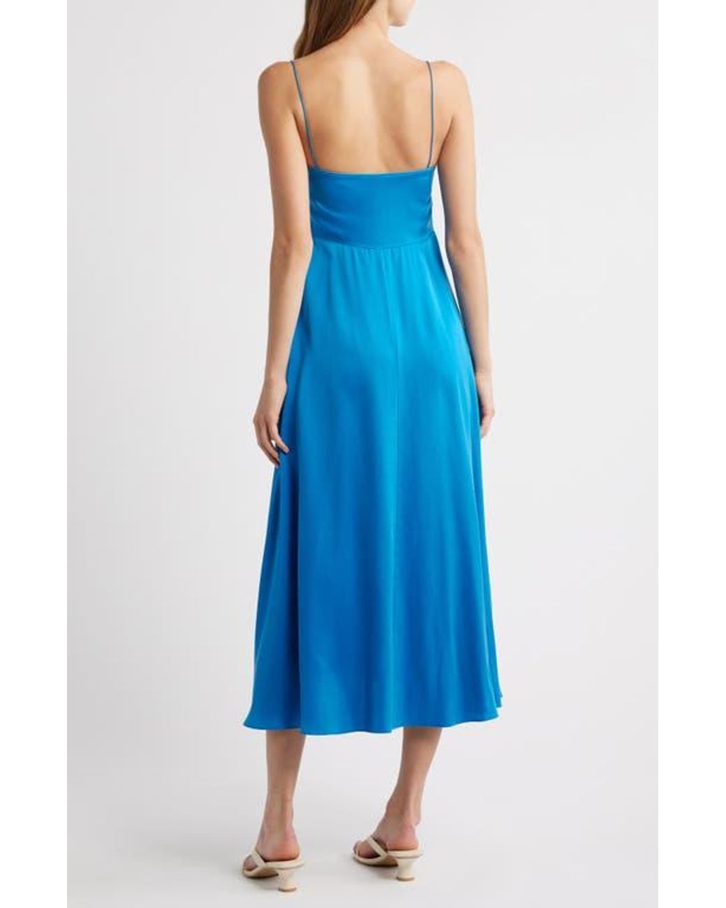 sky blue homecoming dress Baby Blue Homecoming Dresses Spaghetti Strap Graduation Dress SD1462B   Viniodress
