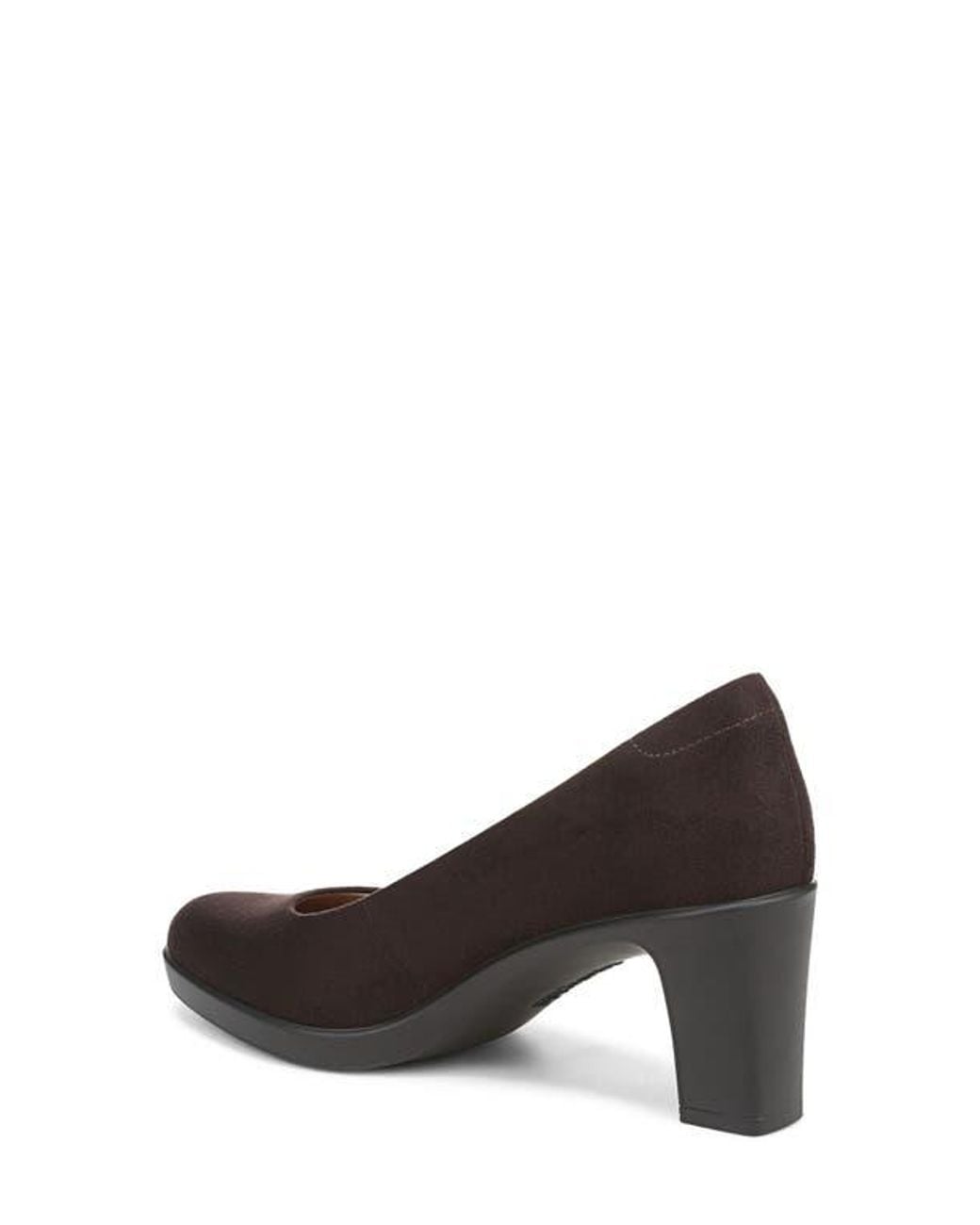 LifeStride Brown Elevate Platform Pump