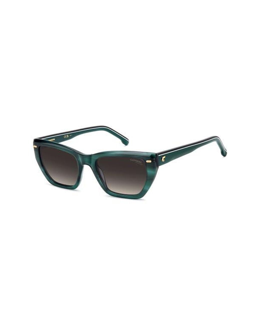 Carrera Black 52Mm Rectangular Sunglasses