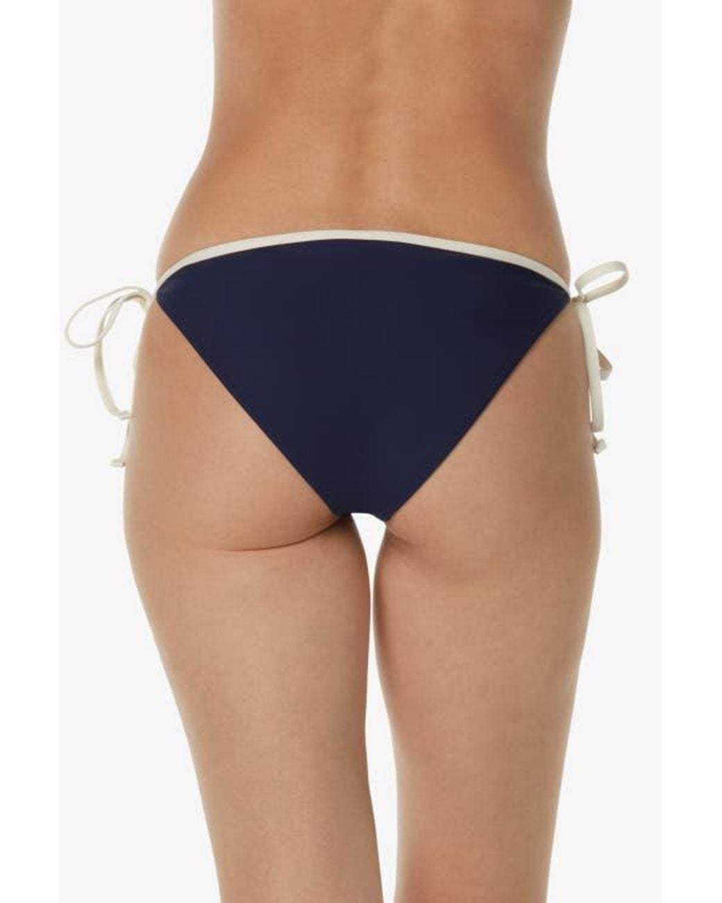 Helen Jon Blue String Bottom With Binding