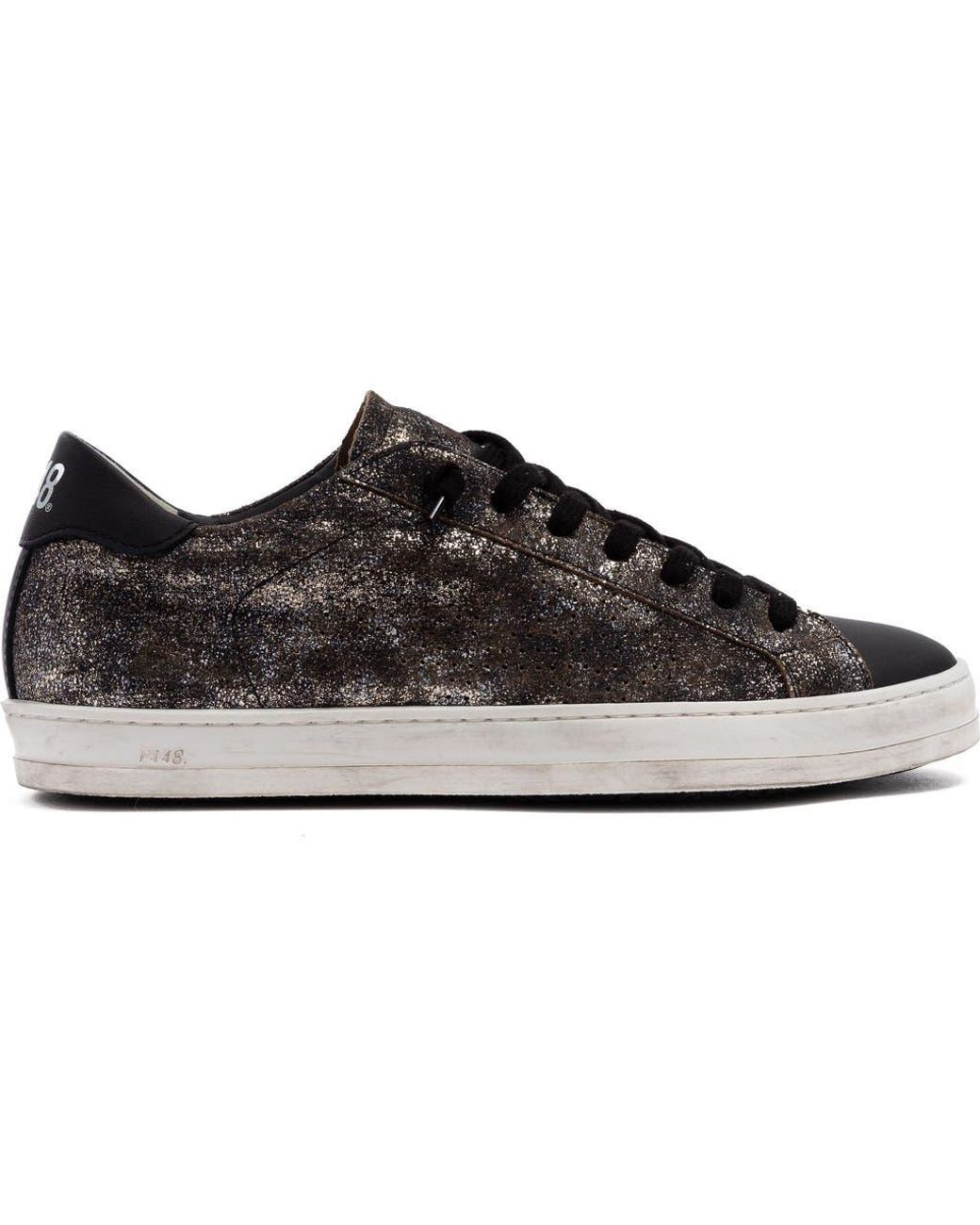 P448 Black John Galaxy Sneaker
