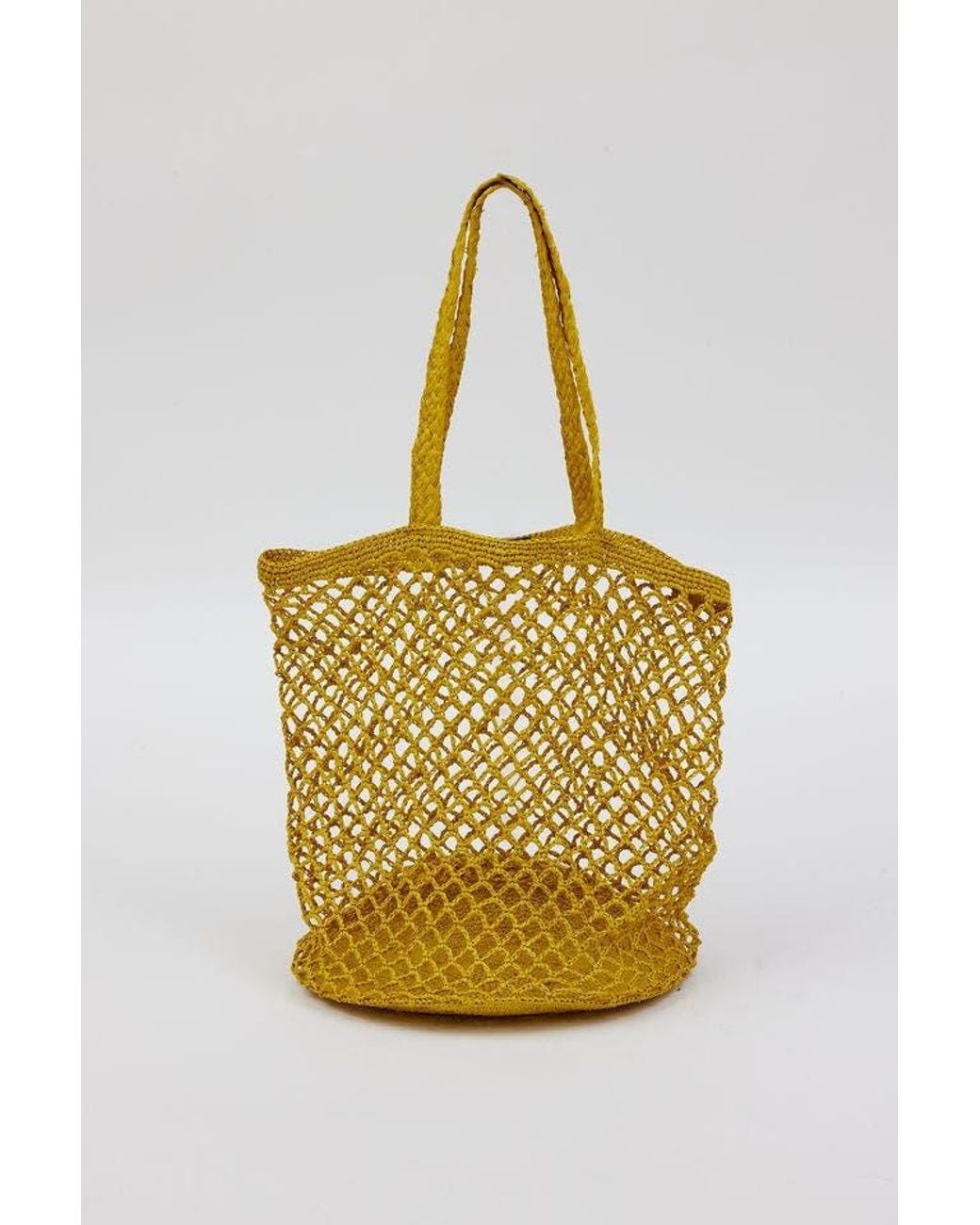 Hat Attack Yellow Fisherman Bag