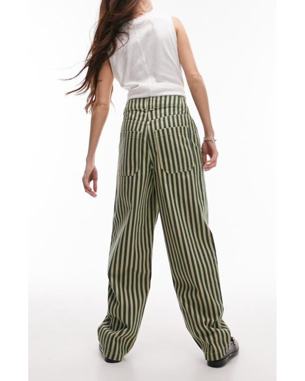 Cheap topshop green pants Outlet