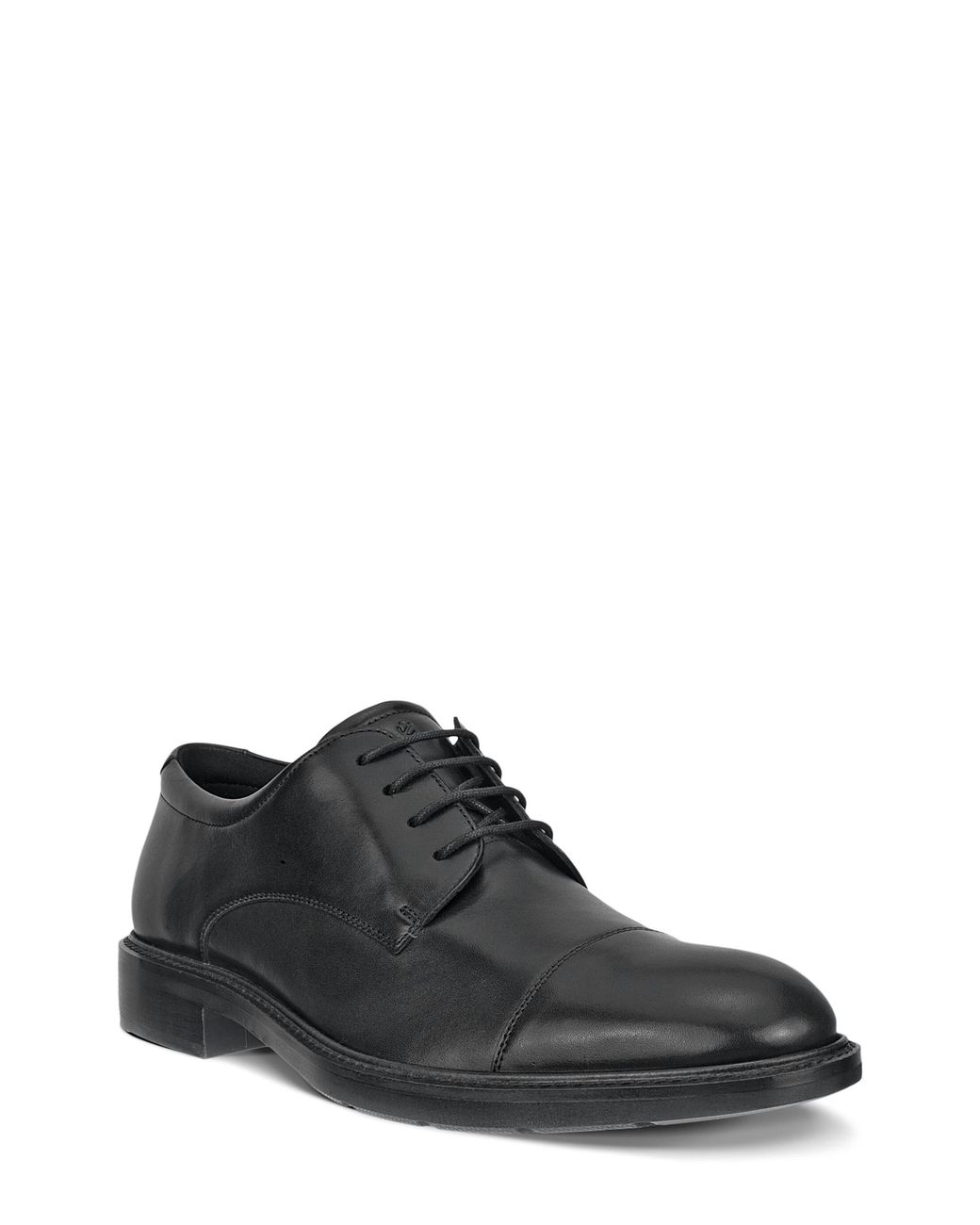 Ecco Black Metropole Prague Cap Toe Derby for men