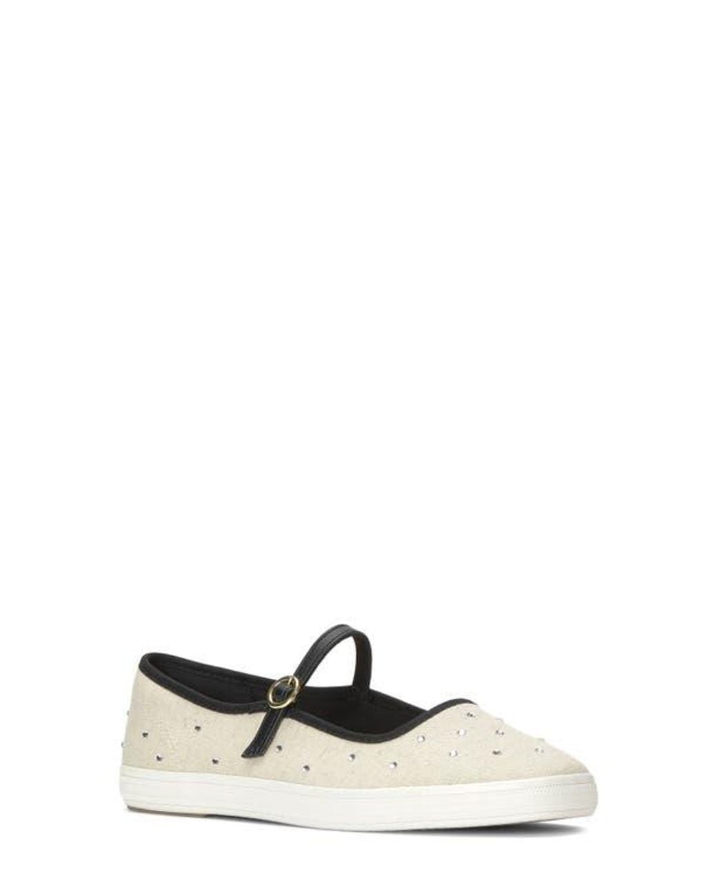 Keds White Square Toe Mary Jane Sneaker