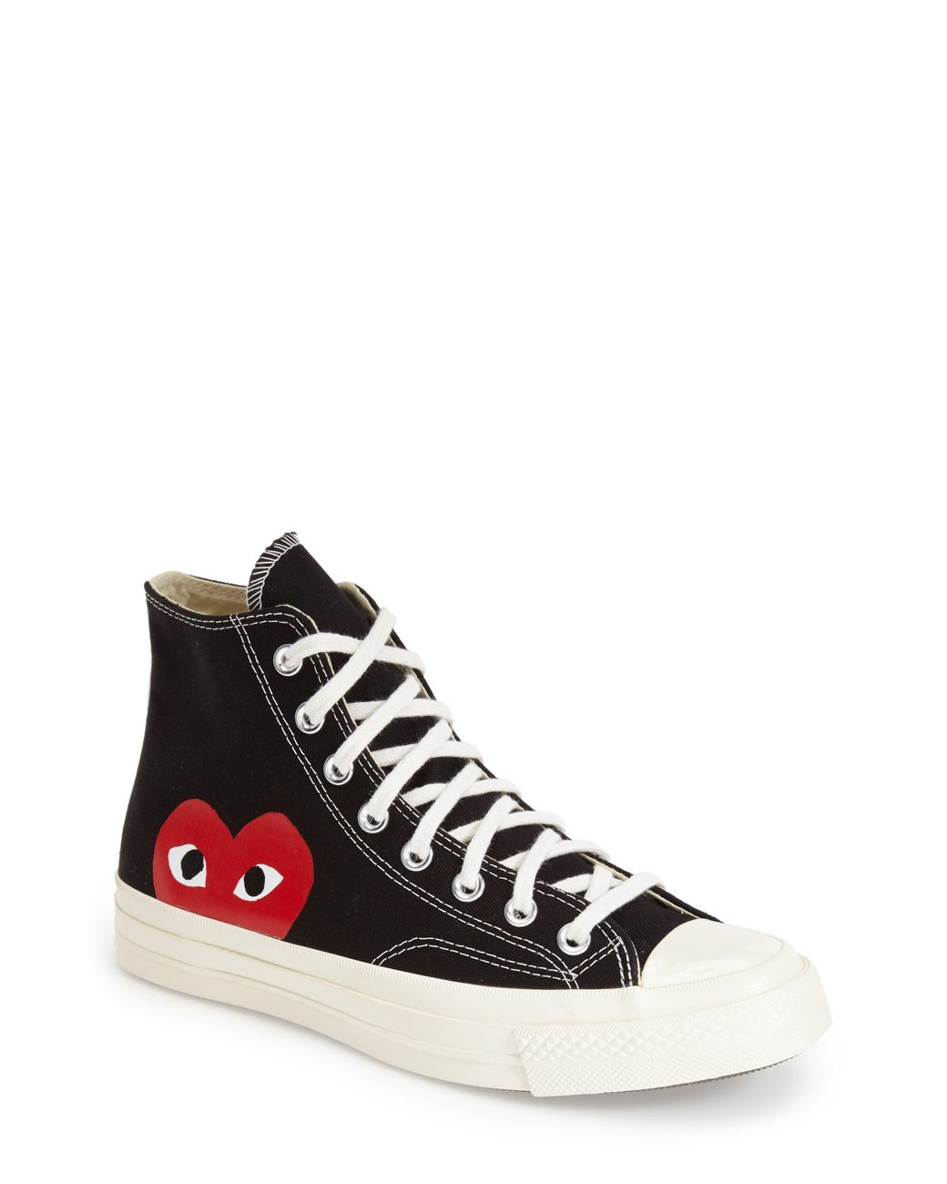 comme des garçons x nike cortez platform sneaker