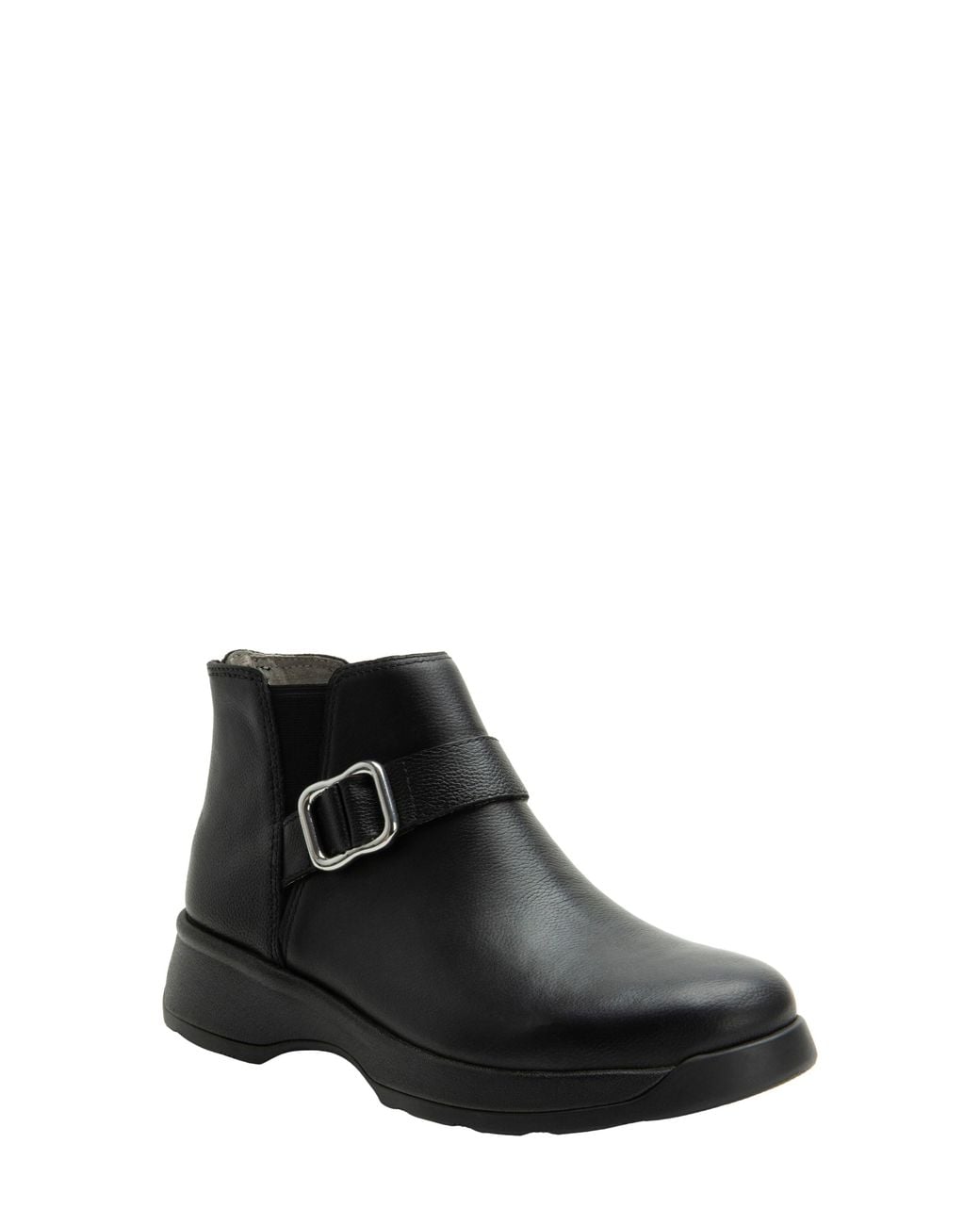 Alegria By Pg Lite Black Jerica Platform Bootie