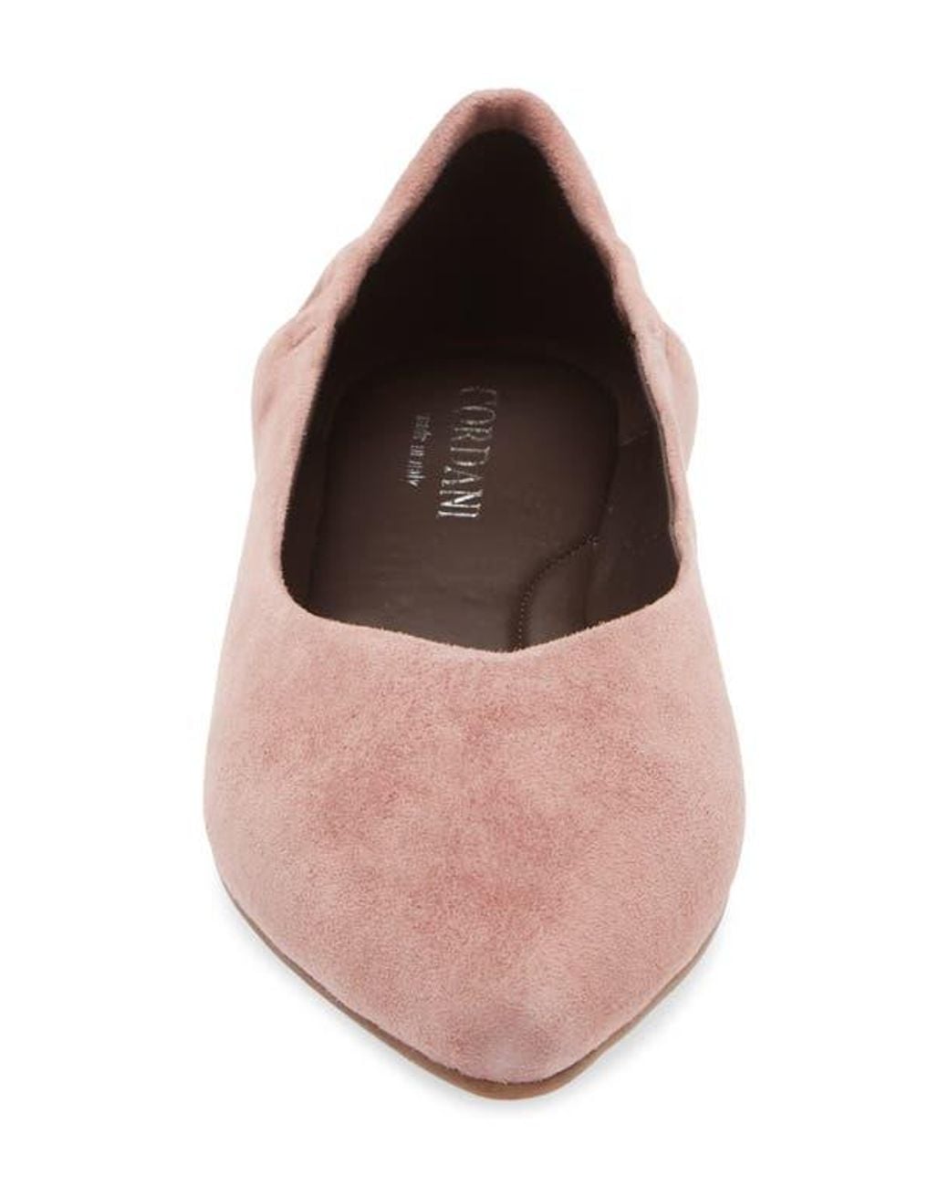 Cordani Brown Mavis Pointed Toe Flat