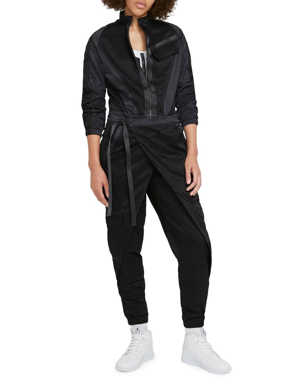 Nike Synthetic Future Primal Nylon Flight Suit in Black - Lyst