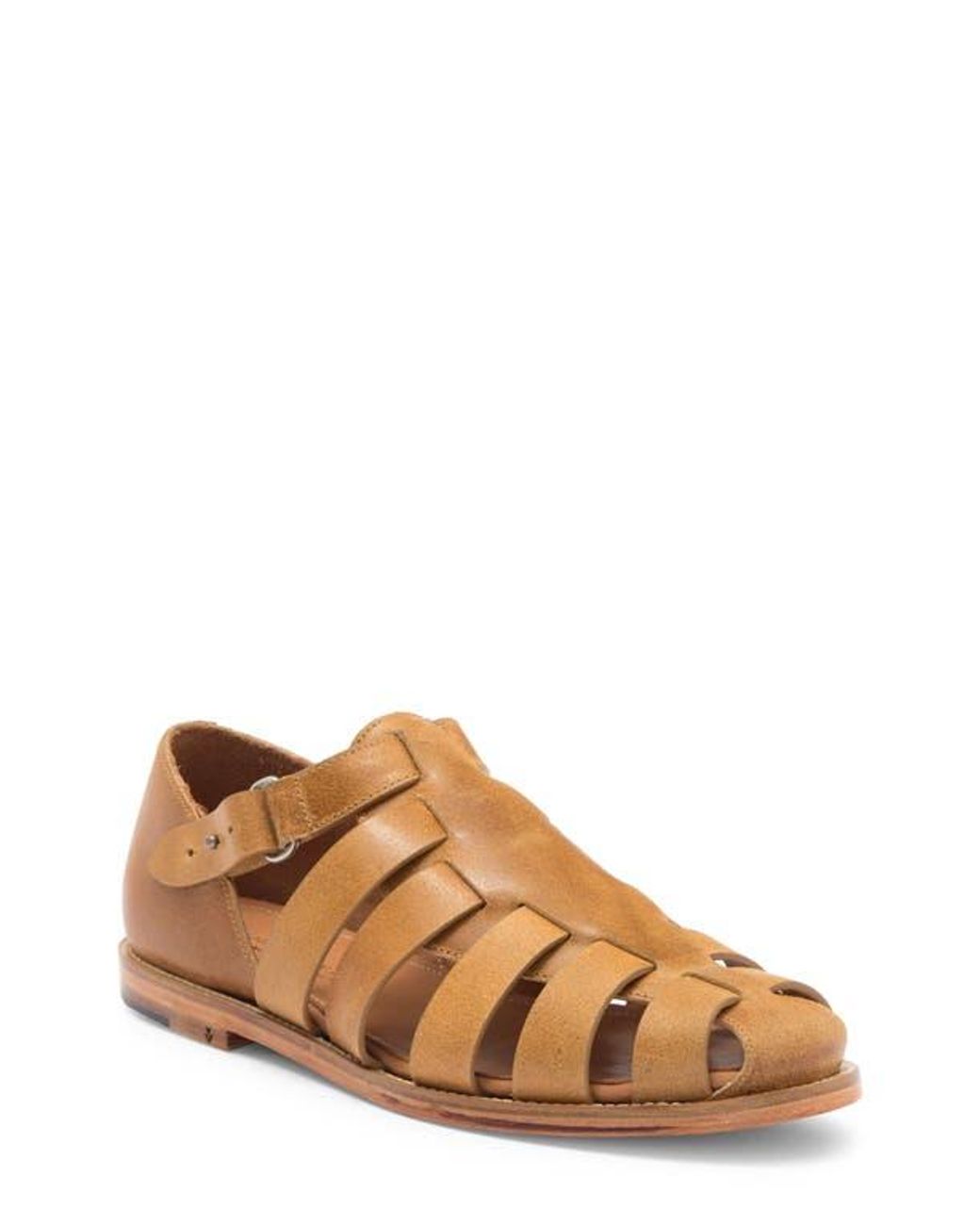 John Varvatos Antwerp Fisher Sandal in Brown for Men | Lyst display picture 1