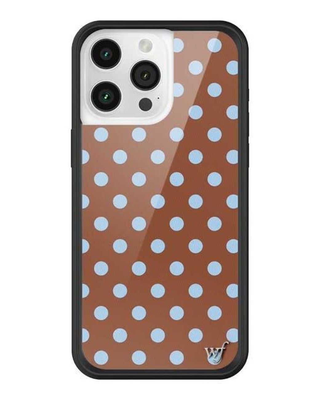 Wildflower Cases Brown Polka Dot