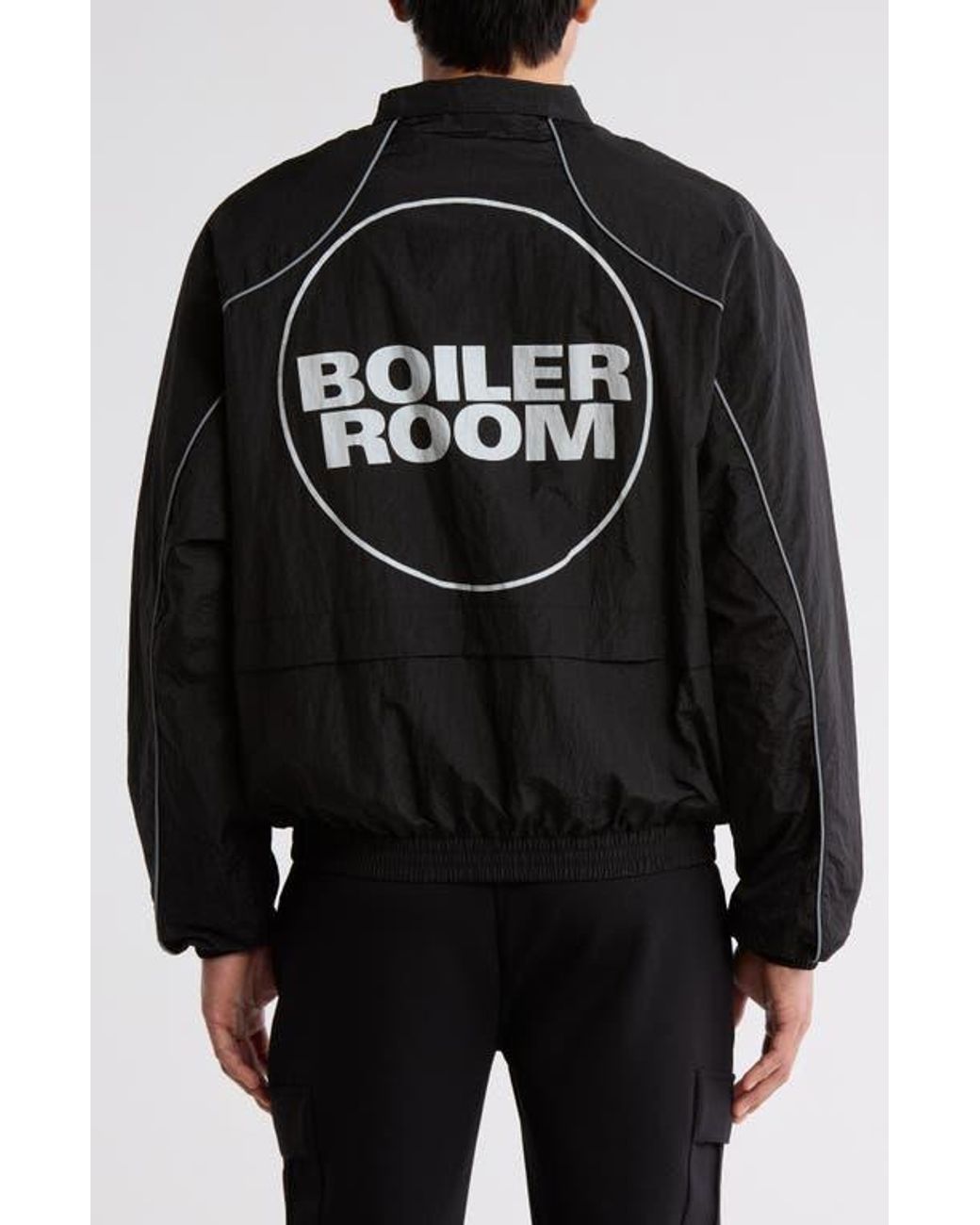 BOILER ROOM X Umbro Shell Track Top in Black for Men | Lyst