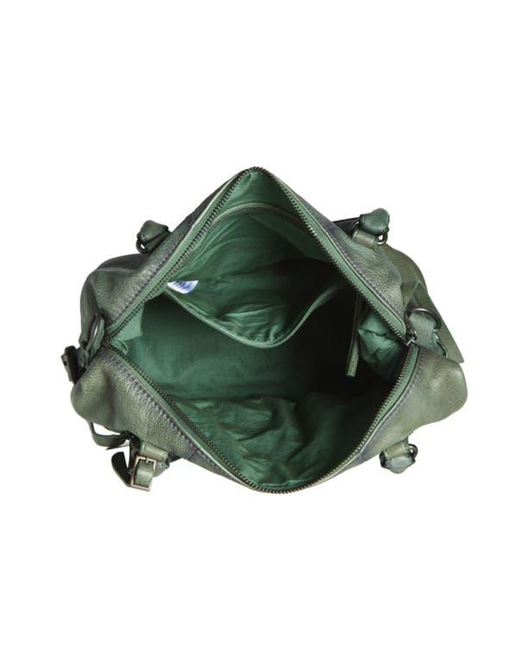 Free People Green We The Free Baby Emerson Leather Tote