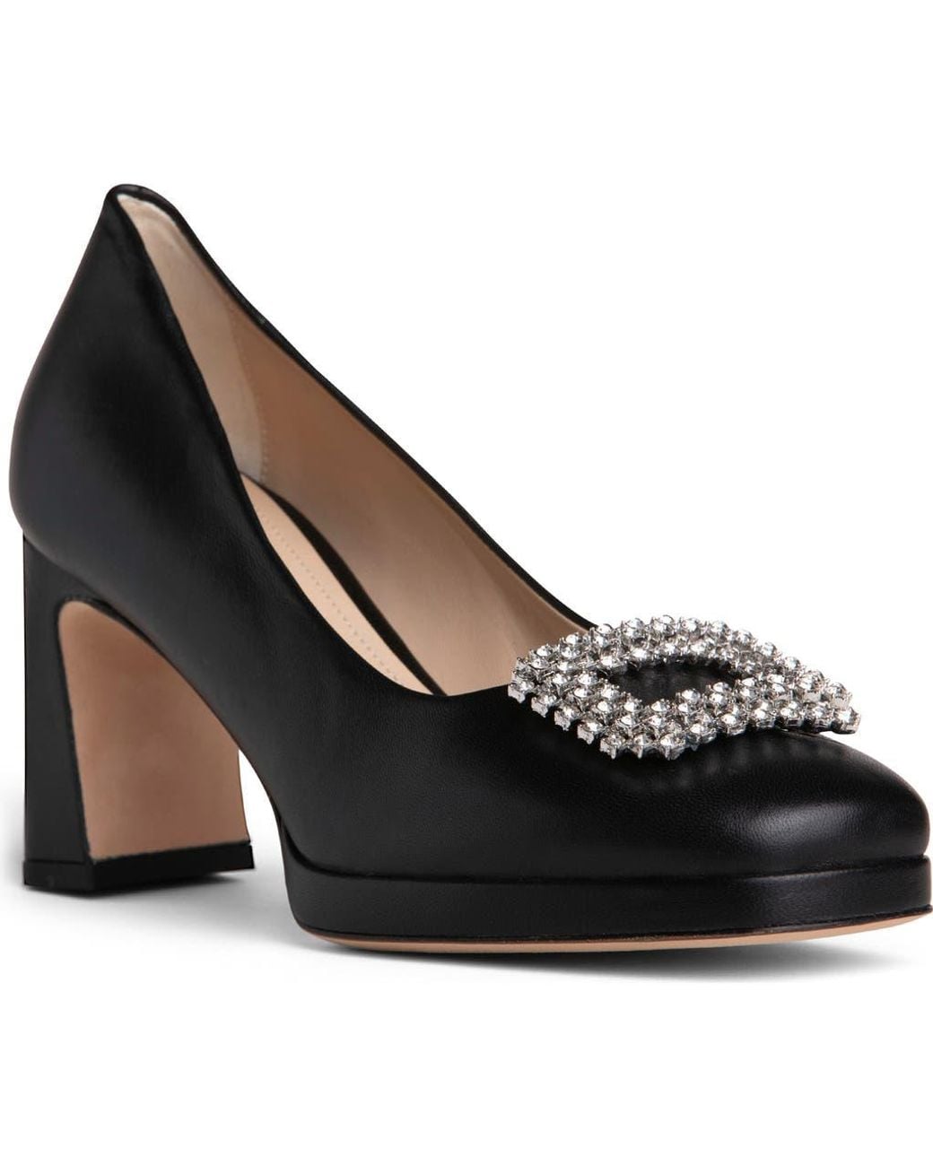 Beautiisoles Black Clementine Platform Pump