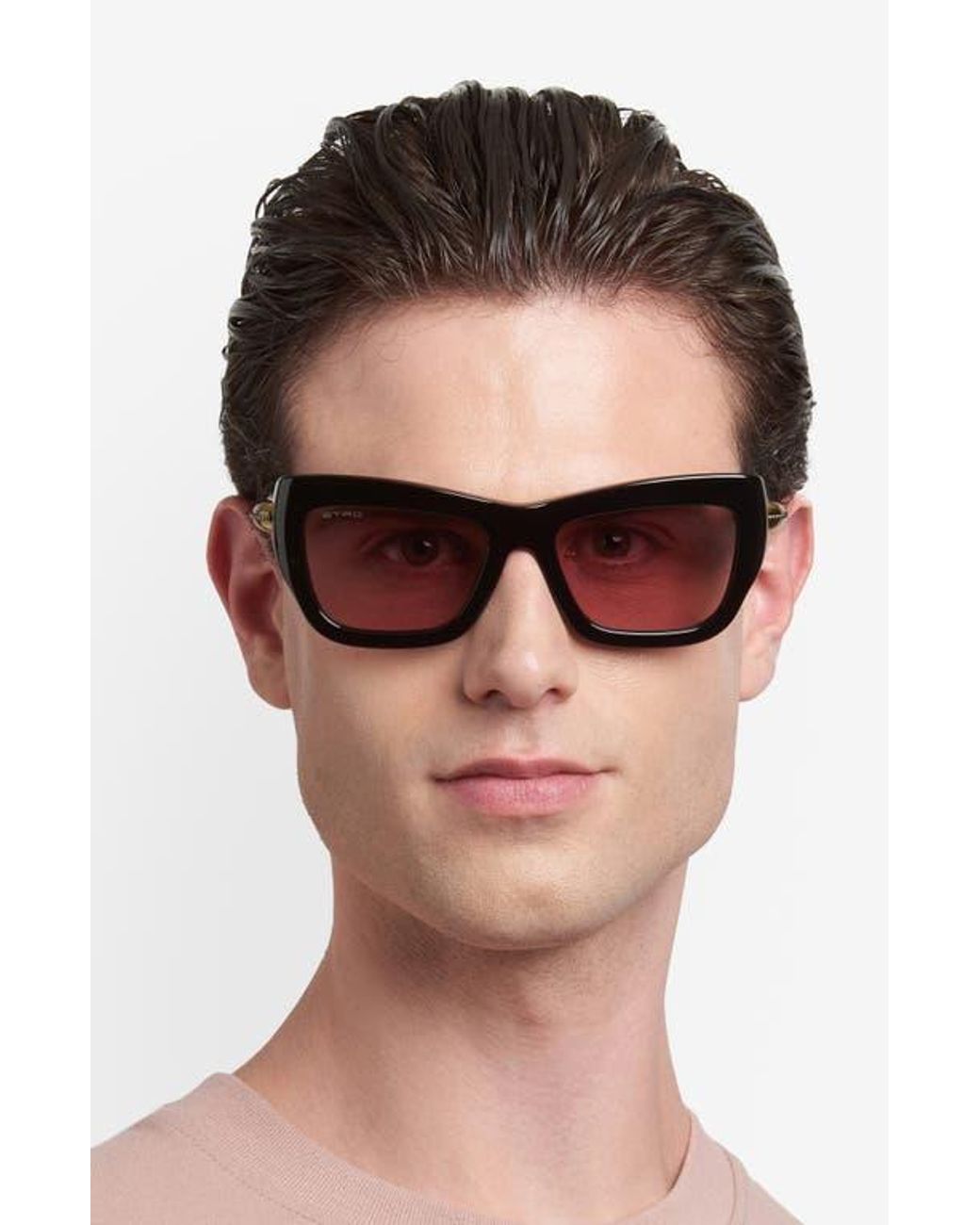 Etro Multicolor 56Mm Rectangular Sunglasses