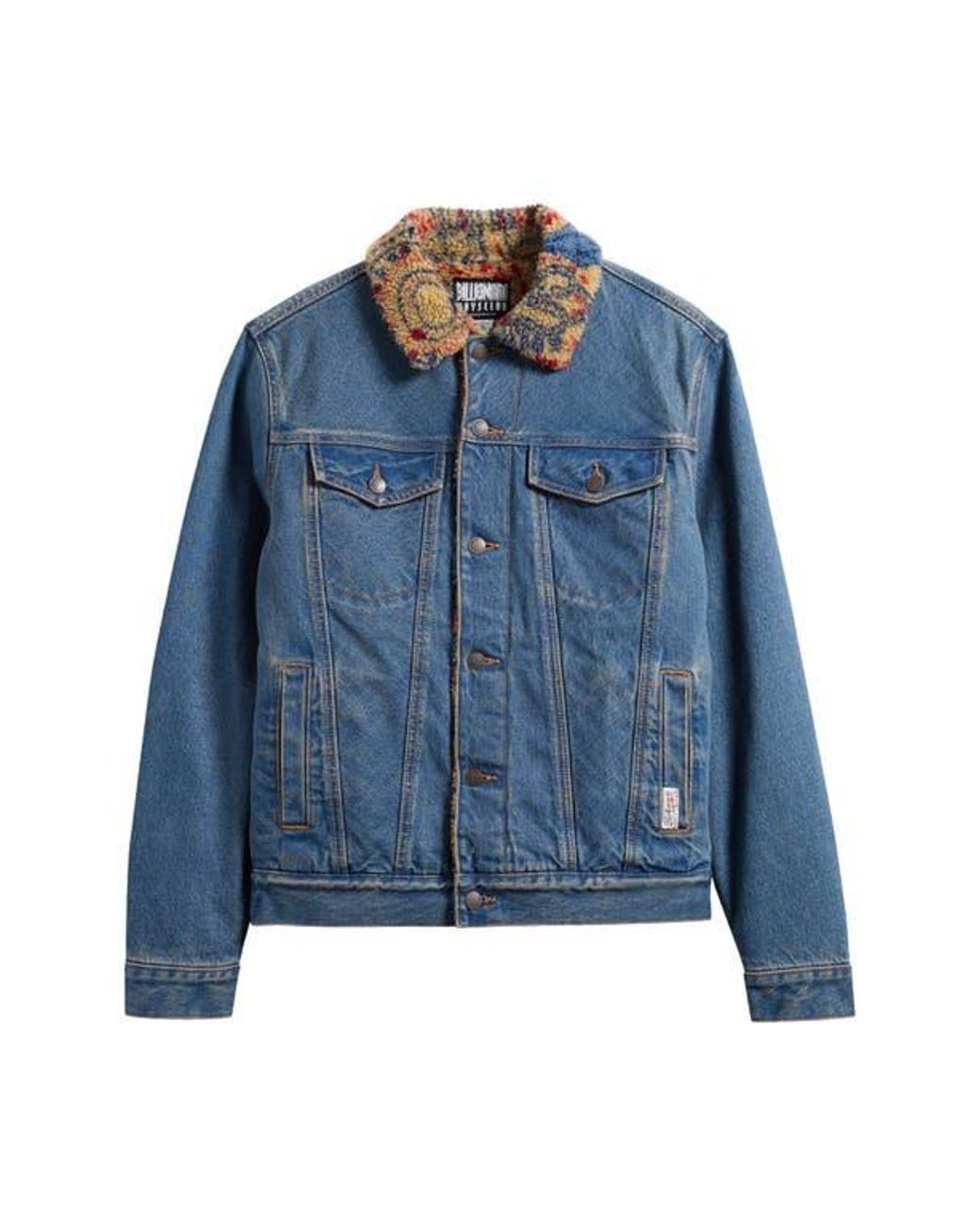 BBCICECREAM Loaded Denim Jacket in Blue for Men | Lyst