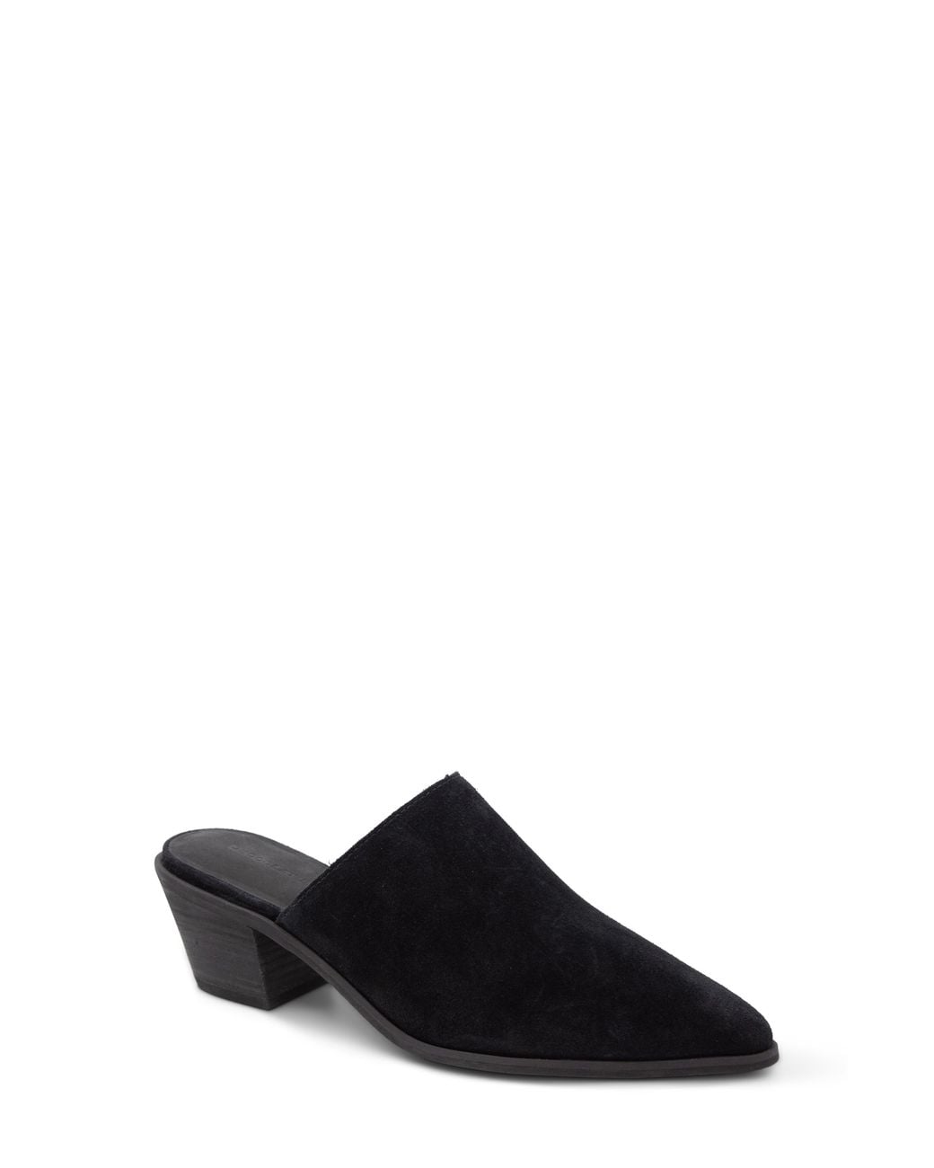 Chocolat Blu Black Cellia Pointed Toe Mule