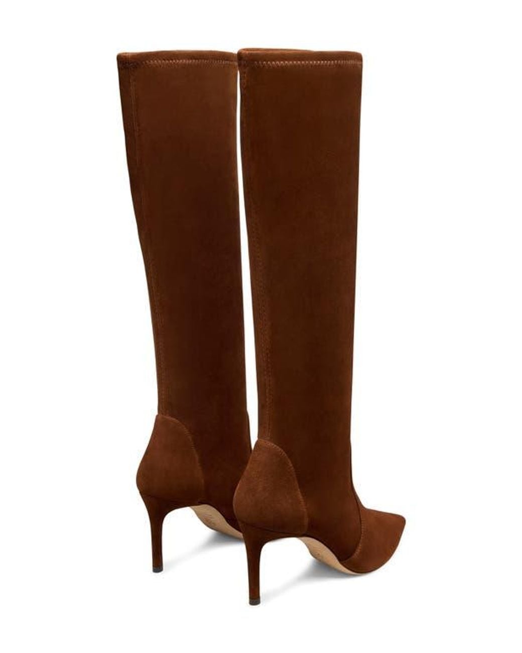 Stuart Weitzman Brown Stuart Power 75 Boot
