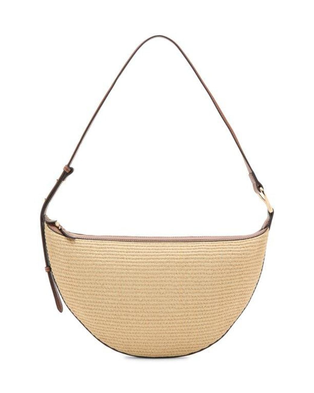 Mango Natural Textured Shoulder Bag
