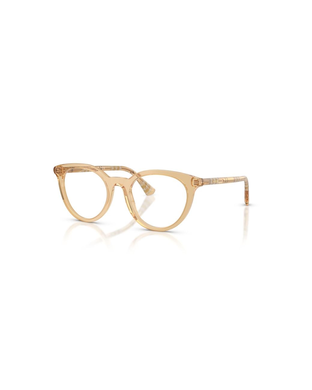 Burberry Metallic 48Mm Round Optical Glasses