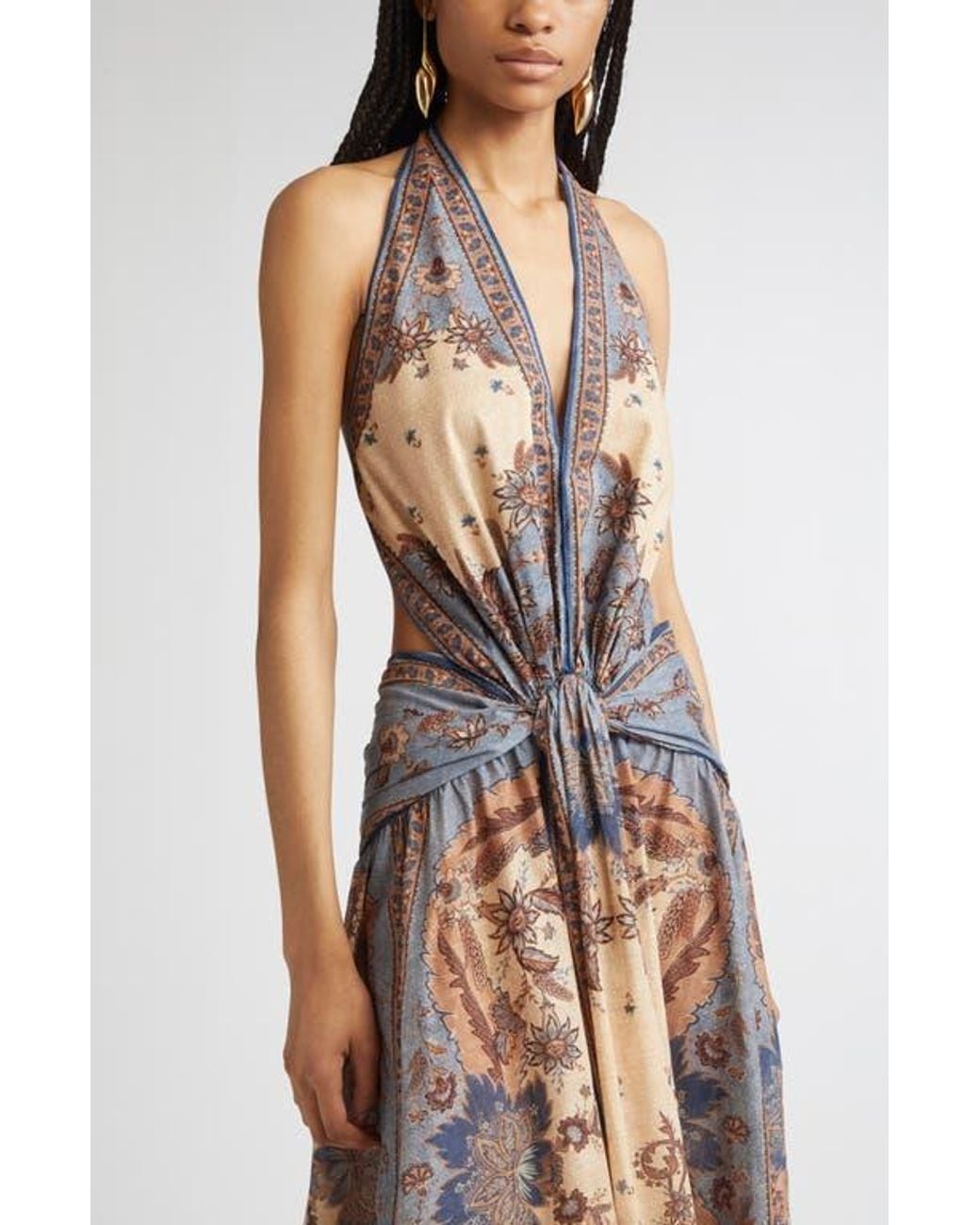 a line cocktail dress knee length Ladivine 9245 Elegant Embellished Tulle A-line Mini Dress Blush / XL