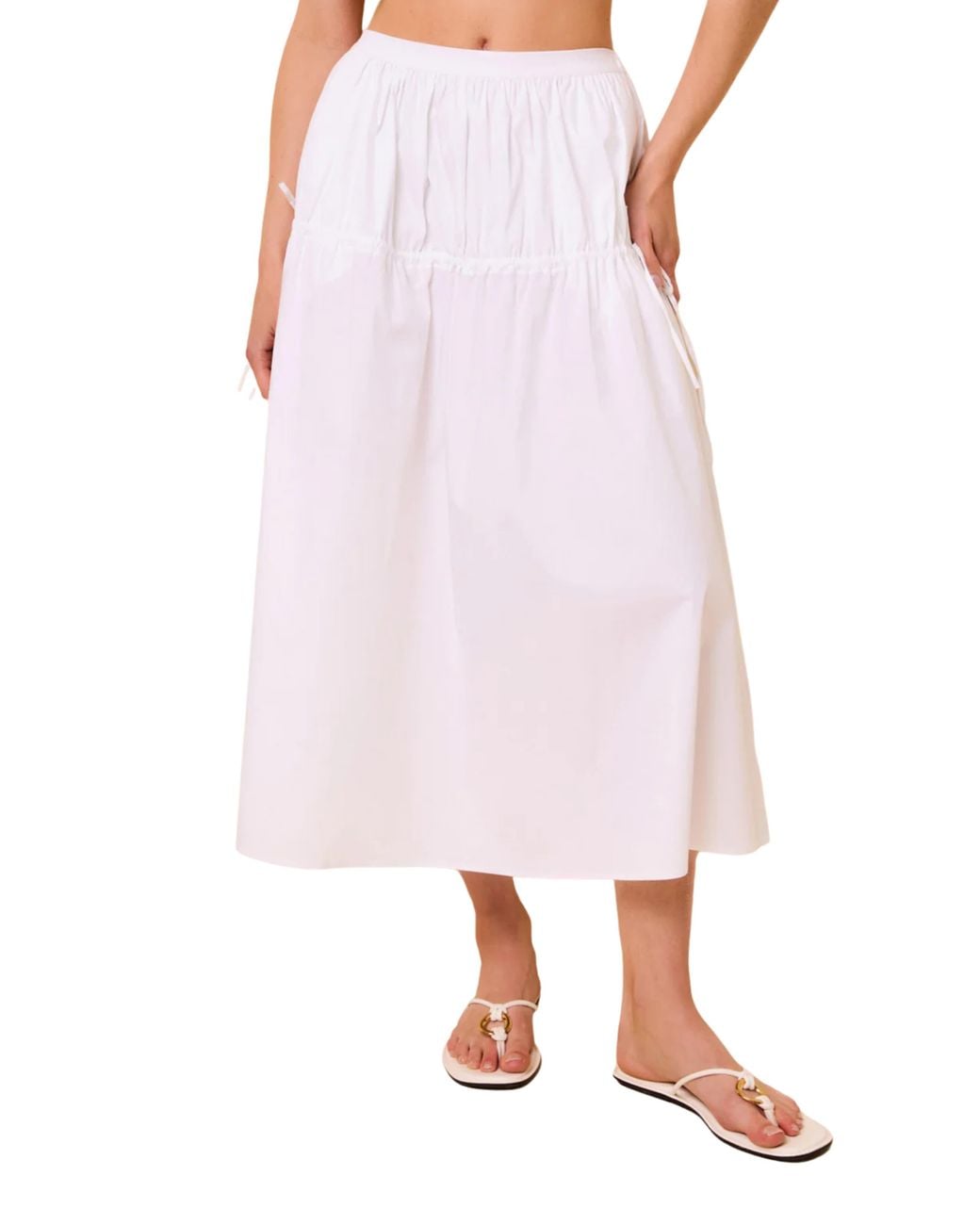 Solid & Striped Pink The Ivy Maxi Skirt