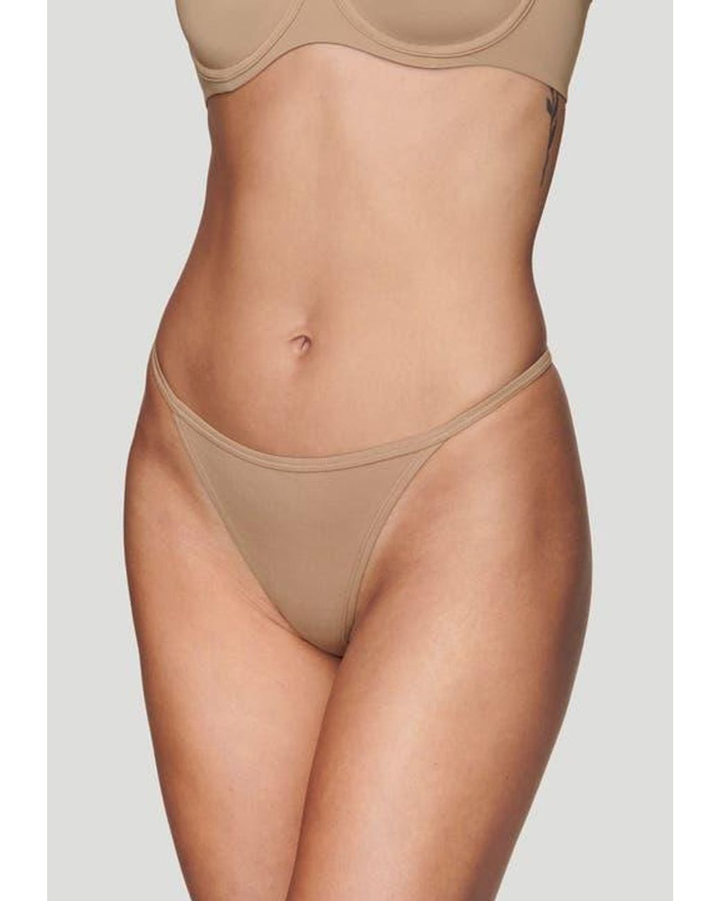 CUUP White The String Thong