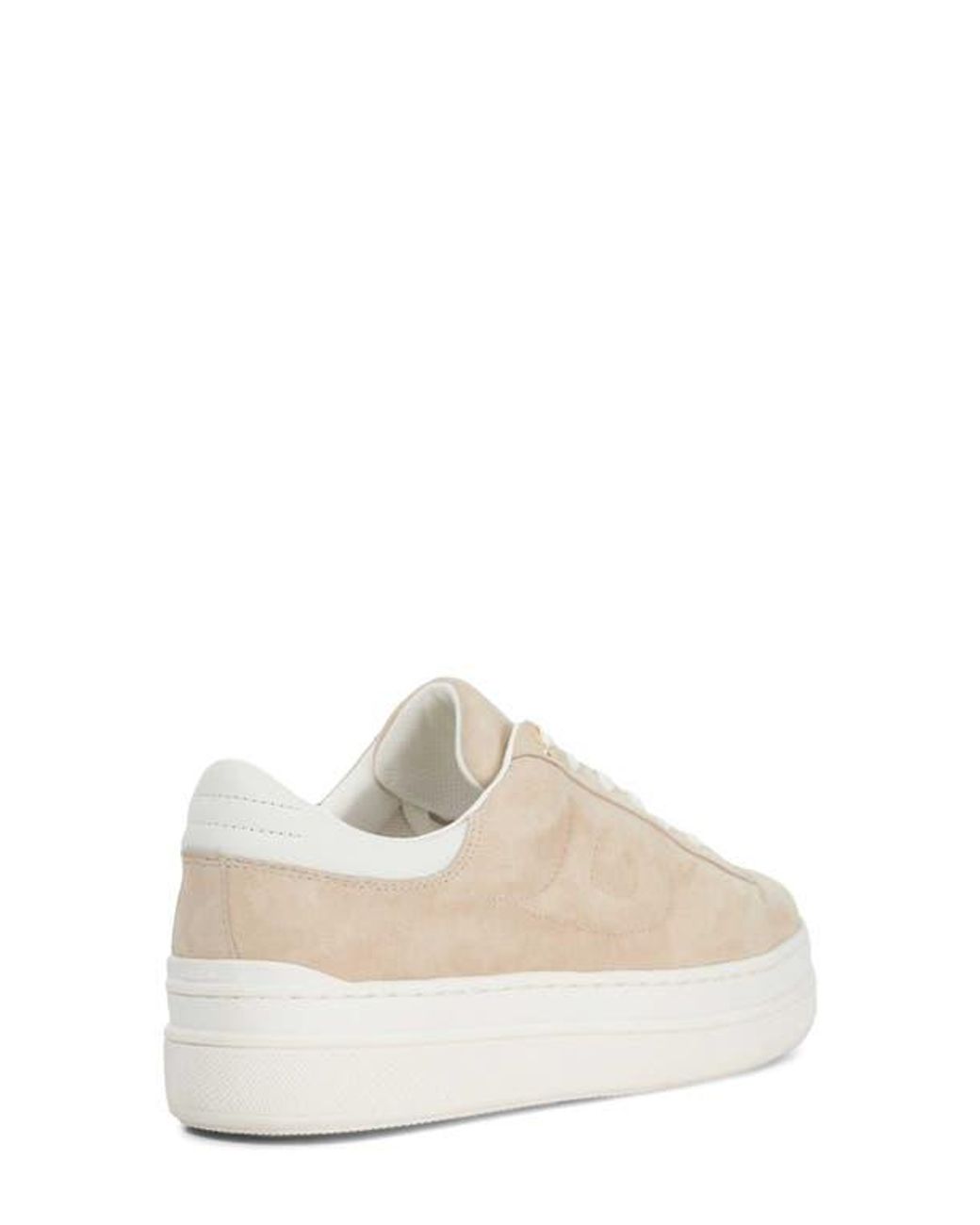 Dune White Eden Platform Sneaker